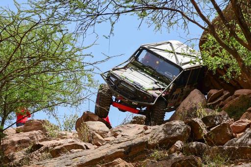 Offroad Rhino Charge vehicle