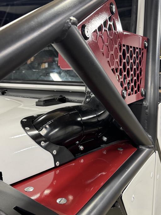 Offroad vehicle chassis detail