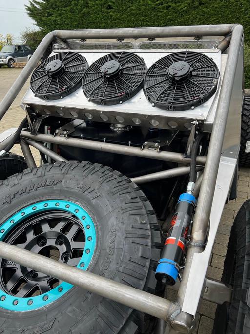 ORA Dominator cooling and spare wheel